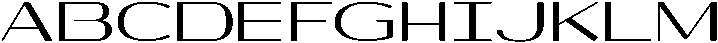 Shiftea BoldExpanded otf (700) Font UPPERCASE