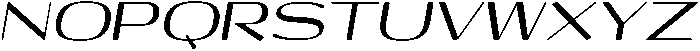 Shiftea BoldSemExpIta otf (700) Font UPPERCASE