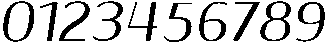 Shiftea BoldSemiCondIta otf (700) Font OTHER CHARS
