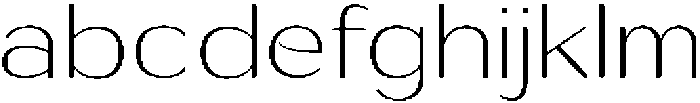 Shiftea Condensed otf (400) FONT