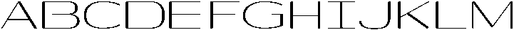 Shiftea Expanded otf (400) Font UPPERCASE