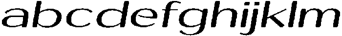 Shiftea ExtBdExpIta otf (400) FONT
