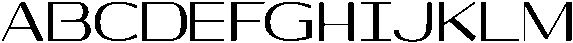 Shiftea ExtBdSemiCond otf (400) Font UPPERCASE