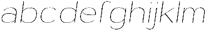 Shiftea ExtLtCondIta otf (400) FONT