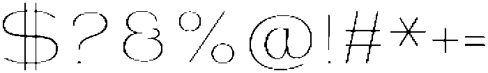Shiftea ExtLtSemExp otf (400) Font OTHER CHARS