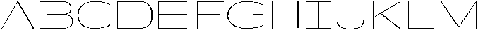 Shiftea ExtLtSemExp otf (400) Font UPPERCASE