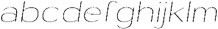 Shiftea ExtLtSemiCondIta otf (400) FONT