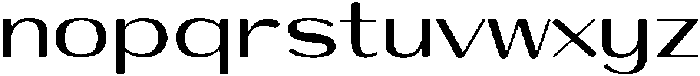 Shiftea ExtraBold otf (700) Font LOWERCASE
