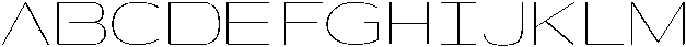 Shiftea ExtraLight otf (200) Font UPPERCASE