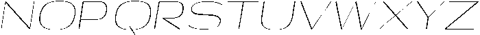 Shiftea ExtraLightItalic otf (200) Font UPPERCASE