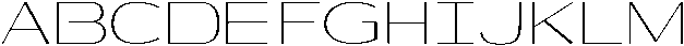Shiftea Light otf (300) Font UPPERCASE