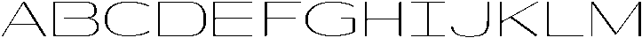 Shiftea LightExpanded otf (300) Font UPPERCASE