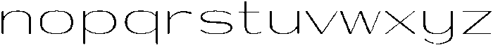 Shiftea LightExpanded otf (300) Font LOWERCASE