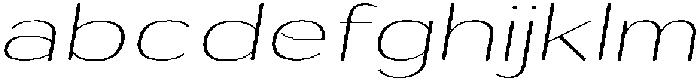 Shiftea LightSemExpIta otf (300) FONT