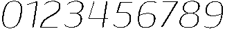 Shiftea LightSemiCondIta otf (300) Font OTHER CHARS