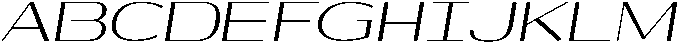 Shiftea MedSemExpIta otf (400) Font UPPERCASE