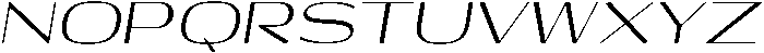 Shiftea MedSemExpIta otf (400) Font UPPERCASE