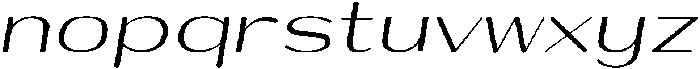 Shiftea MedSemExpIta otf (400) Font LOWERCASE