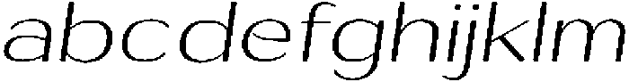 Shiftea MedSemiCondIta otf (400) FONT