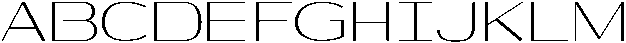 Shiftea-Regular otf (400) Font UPPERCASE
