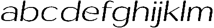 Shiftea SemBdSemiCondIta otf (400) FONT