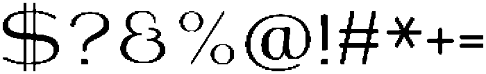 Shiftea SemiBold otf (600) Font OTHER CHARS