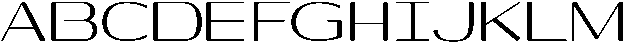 Shiftea SemiBold otf (600) Font UPPERCASE