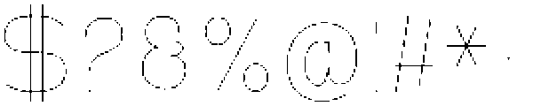 Shiftea ThinCondensed otf (100) Font OTHER CHARS