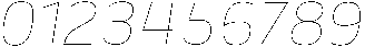 Shiftea ThinSemiCondIta otf (100) Font OTHER CHARS