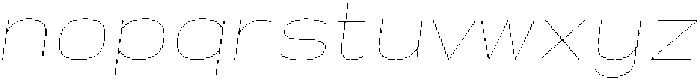 Shiftea ThinSemiCondIta otf (100) Font LOWERCASE