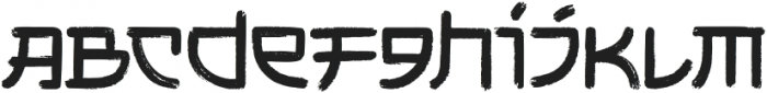 Shikamaru Regular otf (400) Font LOWERCASE