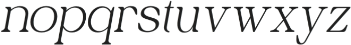Shilmaz-Italic otf (400) Font LOWERCASE