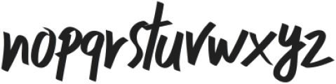 Shine Bright Italic ttf (400) Font LOWERCASE