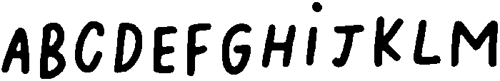 Shine Bright Regular otf (400) Font UPPERCASE