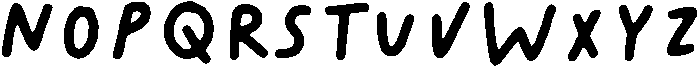 Shine Bright Regular otf (400) Font LOWERCASE