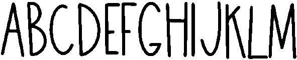 Shine Bright Regular otf (400) Font UPPERCASE