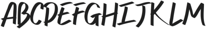 Shine Bright Regular ttf (400) Font UPPERCASE