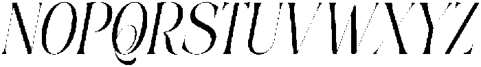 Shine Heels Italic otf (400) Font UPPERCASE