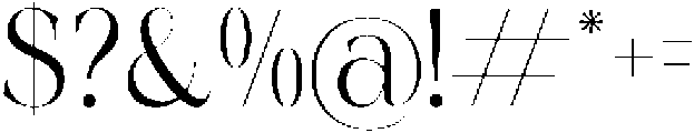 Shine Heels Regular otf (400) Font OTHER CHARS