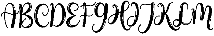 Shine Regular otf (400) Font UPPERCASE