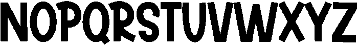 Shine Sunday Regular otf (400) Font UPPERCASE