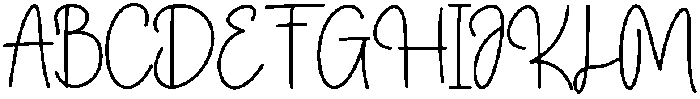 Shine Together Regular otf (400) Font UPPERCASE