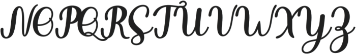 ShineBrightItalic-Italic otf (400) Font UPPERCASE