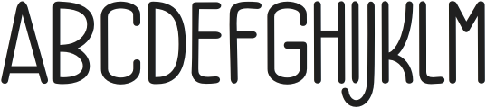 ShineNatureSans-Regular otf (400) Font UPPERCASE