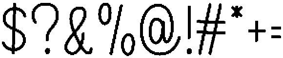 Shining Christmas Regular otf (400) Font OTHER CHARS