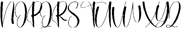 Shining Regular otf (400) Font UPPERCASE