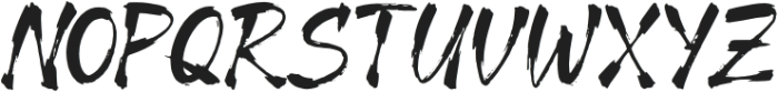 Shinkai Ink otf (400) Font UPPERCASE