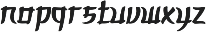 Shinkai-Regular otf (400) Font LOWERCASE