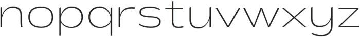 Shinko Sans Thin otf (100) Font LOWERCASE