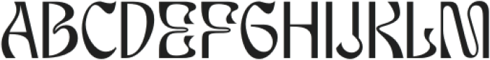 Shinobu Regular otf (400) Font UPPERCASE